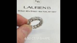 6.50 ct Round Diamond Eternity Band 6.50 ct Round Diamond Eternity Band