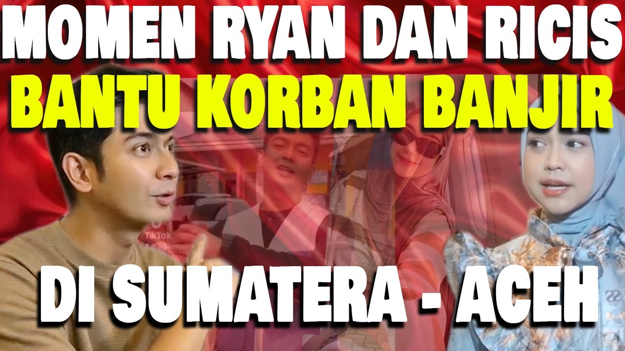 RICIS DAN TEUKU RYAN KOMPAK TERBANG KE ACEH