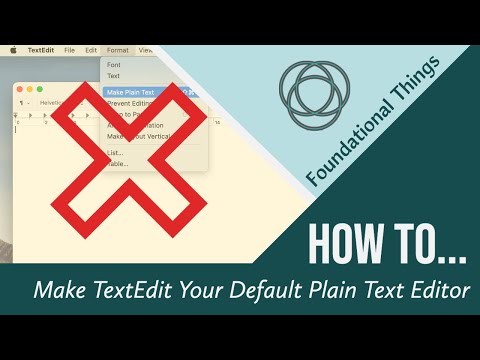 How to Make TextEdit Your Default Plain Text Editor for Good