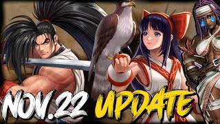 XV Haohmaru & XV Nakoruru Update: KOFAS