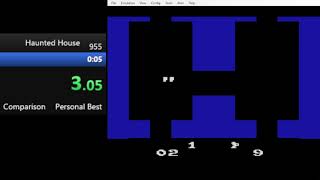 Haunted House (Atari 2600) Game 1 Speedrun PB 0:5.733