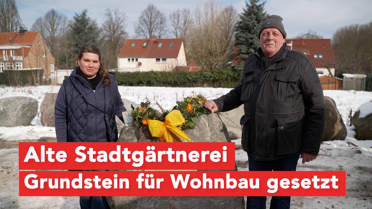 Grundstein gelegt: Neues Wohnprojekt in Wismar schreitet voran