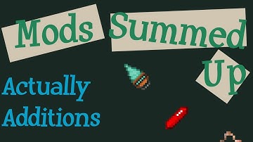 Actually Additions Summed Up