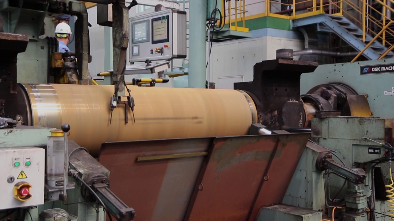 Roll Grinder POSCO YouTube