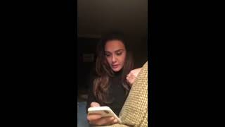 Preity Zinta I Live Instagram Merry Christmas 2