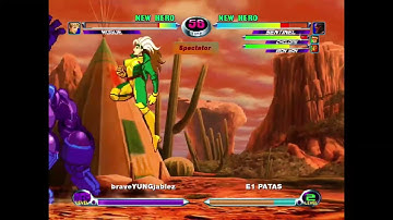 MvC2: Braveyungjablez - Rogue Rushdown 90% Sequence .:5.10.22:.