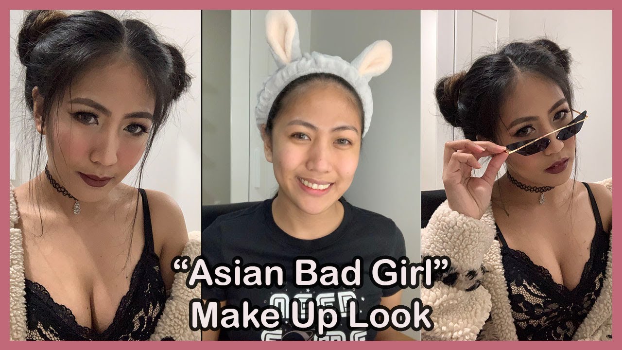 Easy ABG Asian Bad Girl MakeUp Look Angelie Go