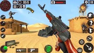 FPSコマンドーガンゲーム - FPSシューティングゲーム_Androidゲームプレイ#4 screenshot 2