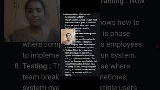 Process of ERP implementation.