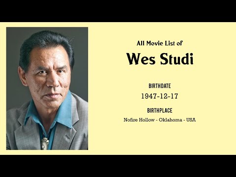 Video: Wes Studi: biografie en geselecteerde filmografie