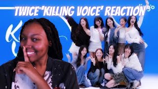 TWICE (트와이스) Killing Voice Dingo Music REACTION | KIANA THE INTROVERT