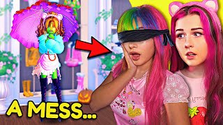 Download Lagu FORCED To Play DTI BLINDFOLDED w/ My SISTER *SO HARD* @enchanteddizzy | ROBLOX Dress to Impress MP3