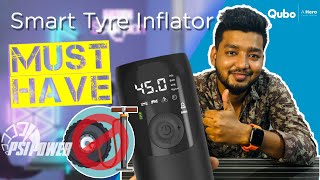 Qubo Smart Tyre Inflator Testing & Review | Battery, Air Filling guide and Truth reveal