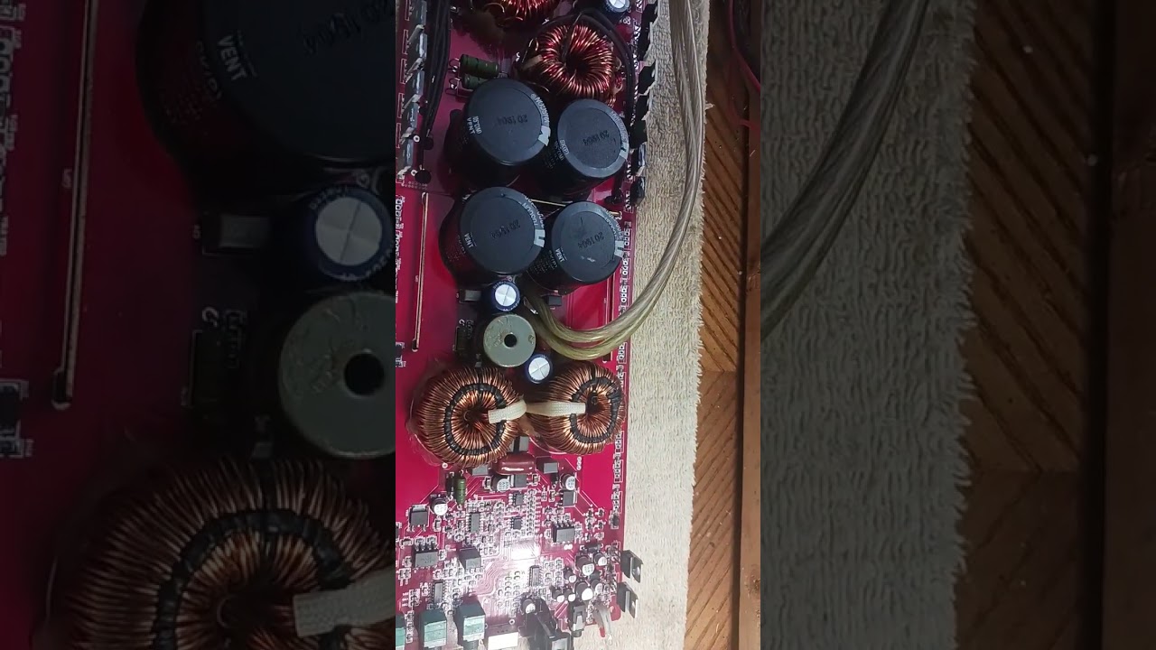 Repairing Skar RP2000.1 protection circuitry fault - YouTube