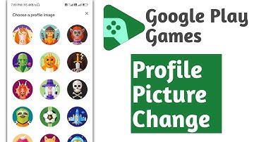 how to change profile picture in google play games | play games profile photo change