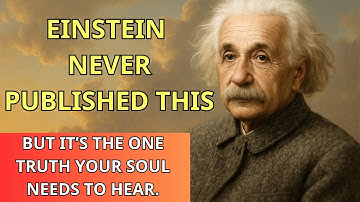 Albert Einstein’s Hidden Theory: Your Soul Is Not in Your Brain, But in the Field