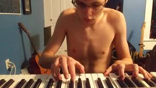 Playing jazz piano butt naked