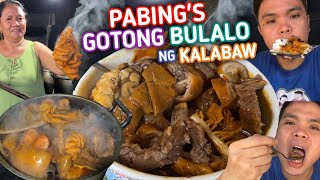 PABING'S GOTONG BULALO ng KALABAW sa CALAUAN LAGUNA