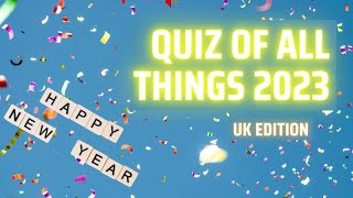 Pop the Buzzers, Pop the Champagne: A New Year's Quiz Extravaganza!