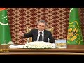Youre fired turkmen president dumps interior minister on tv