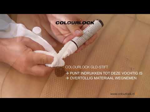 SCHEUREN EN BARSTEN IN LEER REPAREREN – LEER PLAMUUR GEL | COLOURLOCK