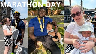 MY FIRST EVER HALF MARATHON | My knee and ankle went 😢