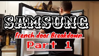 Appliance Repair Training, Samsung French Door Refrigerator (Breakdown #1)Appliance Repair Training