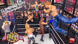 Elimination Chamber Action Figure Match! Hardcore Championship!