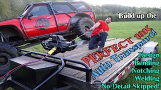 Tube Bending Project 10K Flatbed with layout tips, design tricks, how to notch tubing lesson &MORE!