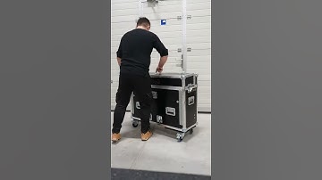 Behringer Wing Console Flight Travel Case Flip-Ready Easy Retracting Hydraulic Lift for by ZCase