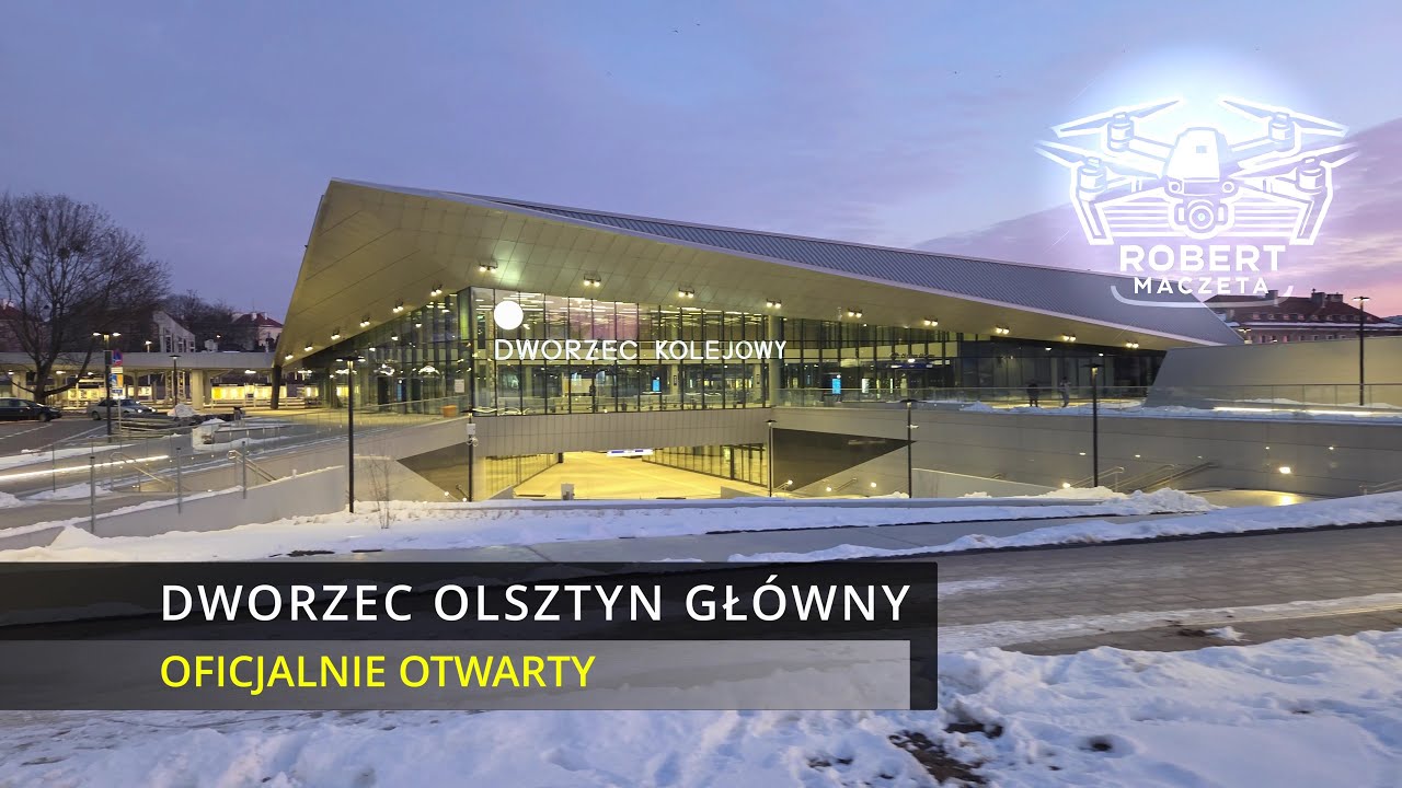 Dworzec Kolejowy Olsztyn Główny już otwarty | Relacja z wnętrza | 21.02.2025