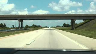 I 55 north from Blytheville AR to Hayti MO and junction with I 155