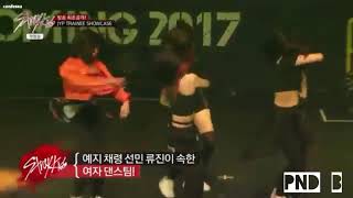 JYP Trainee Girls Team (ITZY) Dance Performance on Stray Kids Resimi