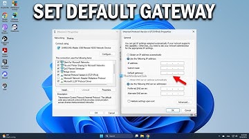 How To Change or Set Default Gateway in Windows 11 or 10 - Easy Fix
