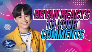 Bryan reacts to your Youtube comments | Idol Xclusive Pass | Idol Philippines Season 2