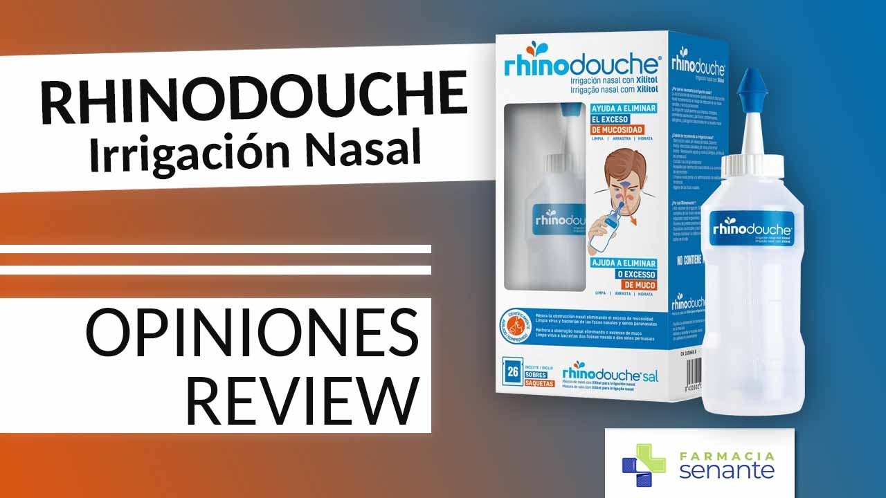 MasParafarmacia: Rhinodouche Pack irrigador nasal 26 Sobres + Botella