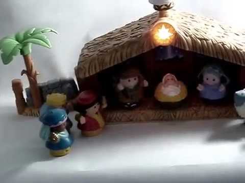 little people nativity on ebay youtube