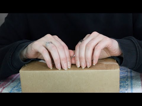 ASMR Whisper Unboxing Package | Tapping, Scratching Crinkle Sounds