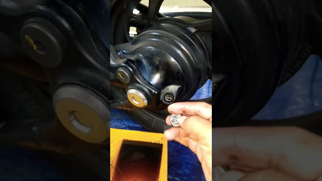 Troca Óleo Cardan Boulevard 800 - YouTube