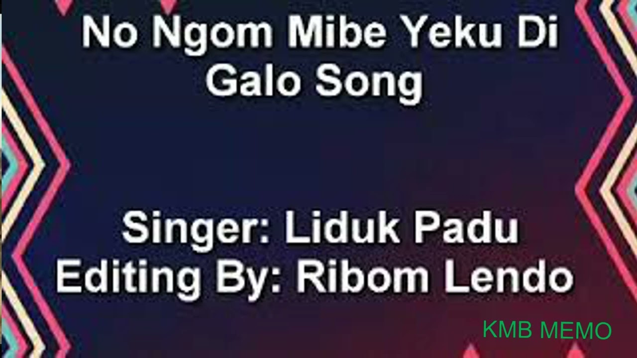 No Ngom Mibe Yeku DiBy Liduk Padu Galo song