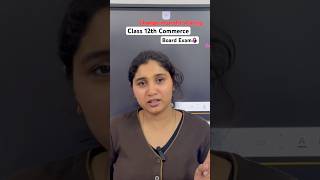 Class 12th Boards Exam #exam #boardexam #cbse #economics #accountancy #commerce #teacher #pyq #12th
