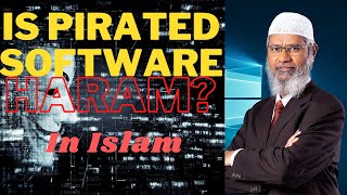 Is using Pirated Softwares like Photoshop Microsoft etc Haraam In Islam ? By Dr. Zakir Naik. screenshot 1