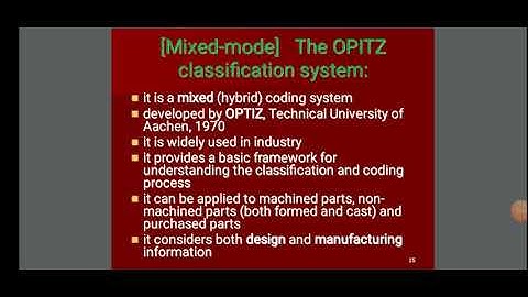 CADM 5- OPTIZ CODING SYSTEM BY SATHISH