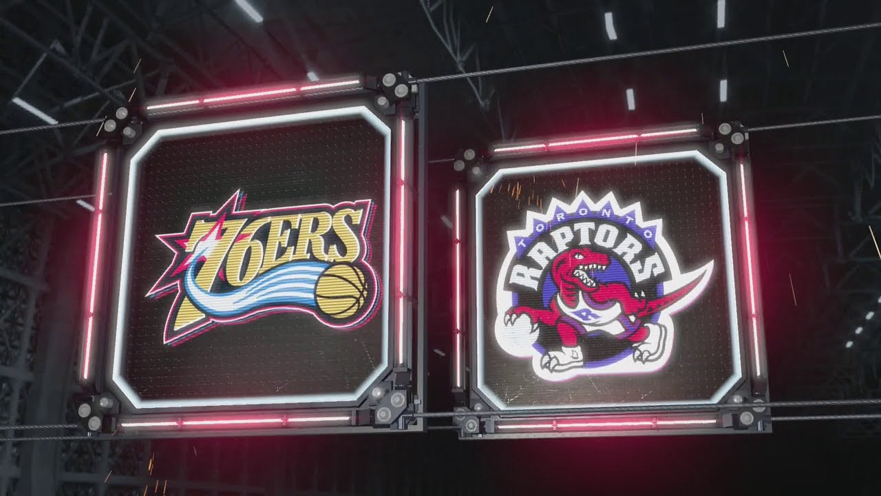 Hype/DC: NBA 2K20 Highlights: 2001 Toronto Raptors @ 2001 Philadelphia ...