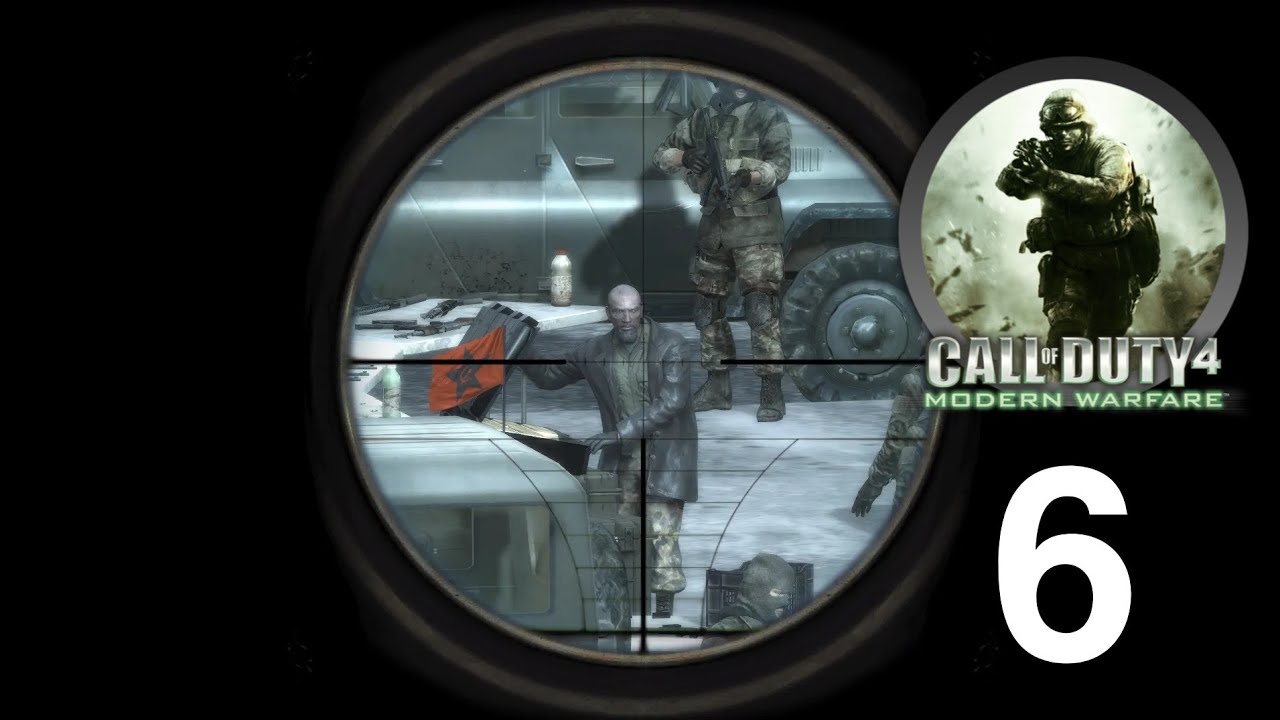 Call of Duty 4: Modern Warfare - Walkthrough Gameplay #6 (PC) - YouTube