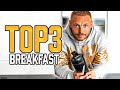 TOP 3 Fitness FRÜHSTÜCK | Die besten Fitness Rezepte für MORGENS mit viel PROTEIN