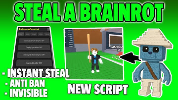 Steal A Brainrot Script *NO KEY* | Instant Steal, Auto Buy, Brainrot Spawner & More!