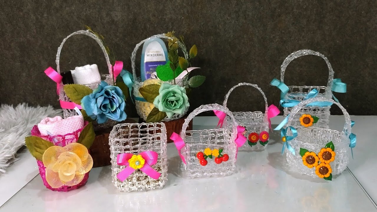 CESTINHAS 🧺DE COLA QUENTE para o dia das MÃES!