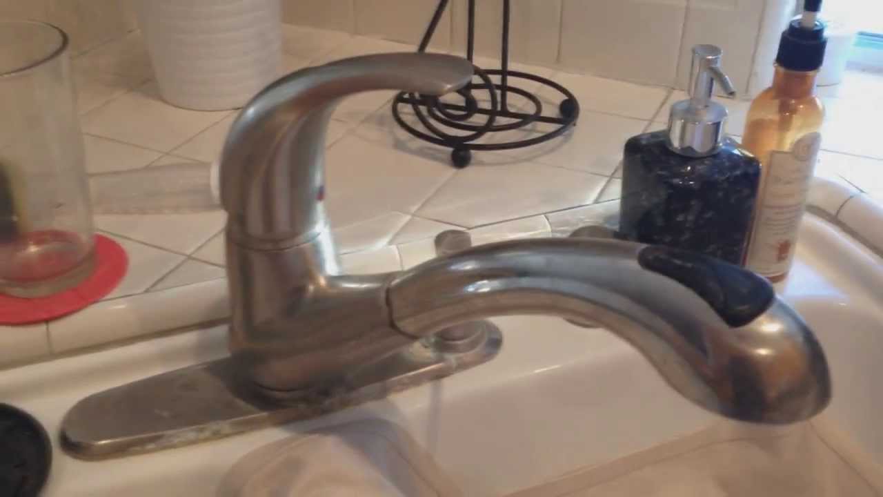 How To Install A New Kitchen Sink Faucet - Replacing A ...