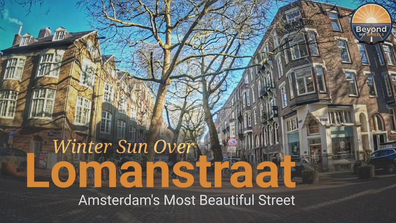Winter Sun Over Lomanstraat ( Amsterdam's Most Beautiful Street )
